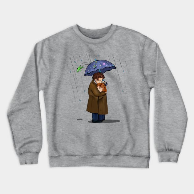 come rain, shine Crewneck Sweatshirt by randomship